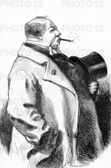 Portrait d'un fumeur