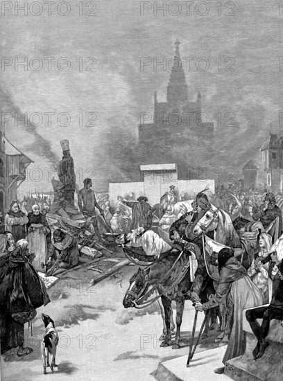 Supplice de Jan  (ou Jean) HUS