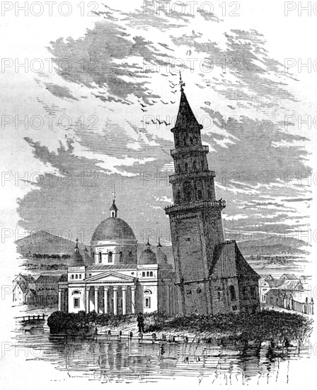 Tour penchée de NEVIANSK, Russie