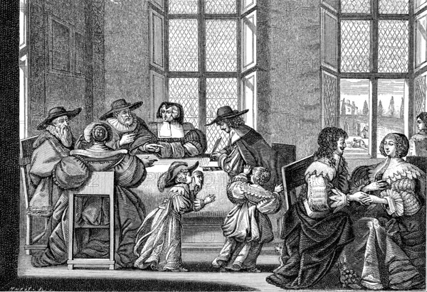 Un mariage bourgeois au XVIIème siècle