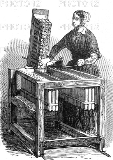 Fixation des mèches dans les moules à bougies