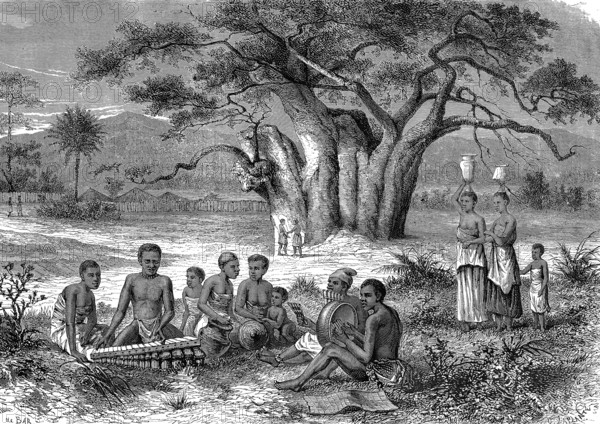 Musiciens des bords du Zambèze