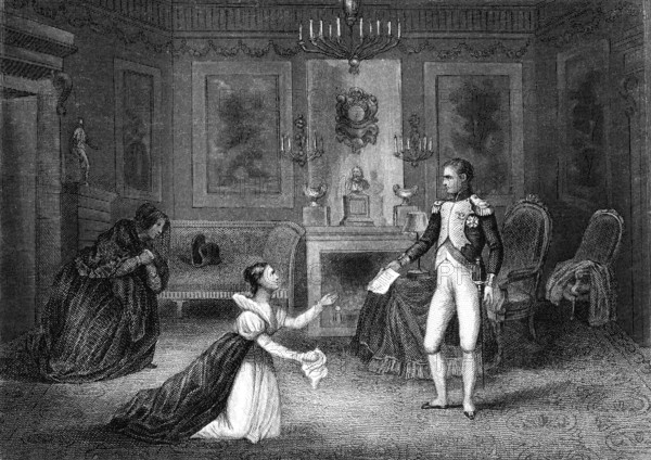 Napoleon 1er et Madame de POLIGNAC