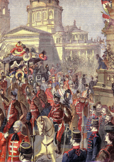 OBsèques de Lajos KOSSUTH à Turin