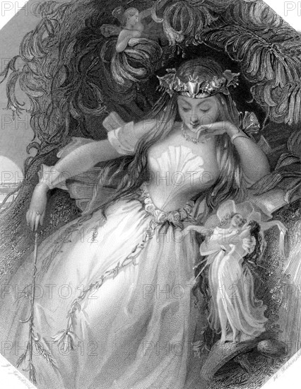 TITANIA heroïne de Shakespeare