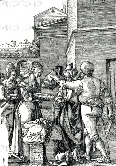 Décollation de Jean Baptiste par Albrecht DÜRER