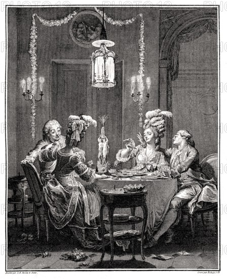 Un banquet au XVIIème siècle