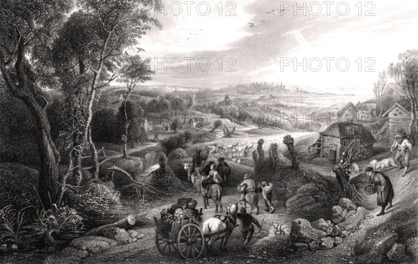 L'été  ( peinture de RUBENS )