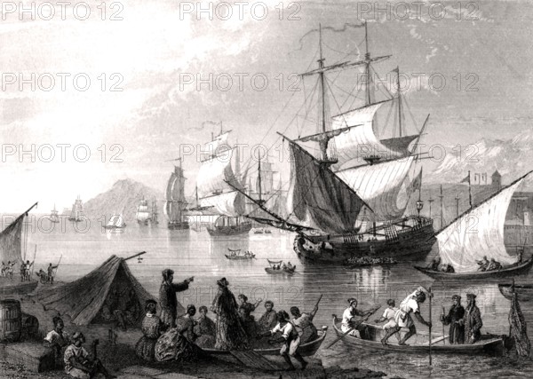 Arrivée à Saint Domingue ( Ile d'Hispaniola )