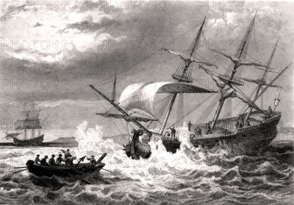 Naufrage de " La Santa Maria"