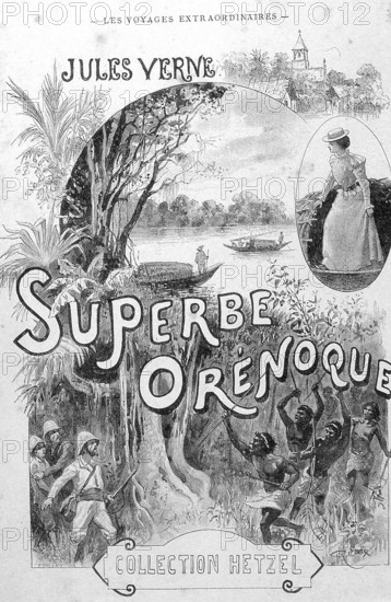 Illustration du "Superbe Orénoque", de Jules Verne