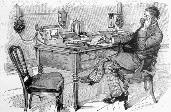 Berthon-Ader Office Telephone