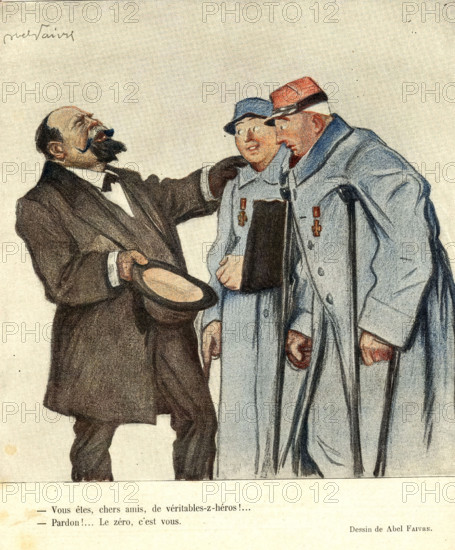 Abel Faivre, "les planqués de 14-18"