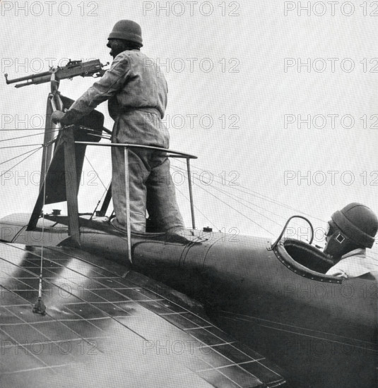 Artillerie aérienne sur aéroplane en 1914-1918