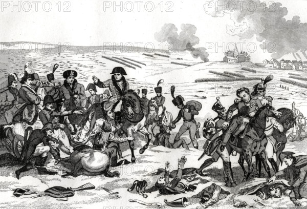 Napoléon à la bataille d'Eylau