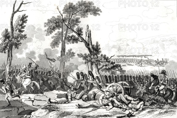 Bataille de Ligny. 16 juin 1815