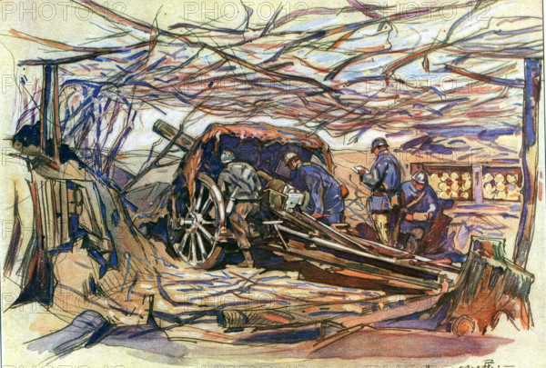 Henry Cheffer - Canon de 105 mm à tir rapide