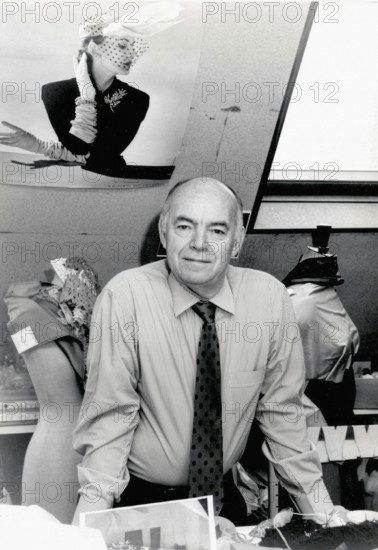 François Lesage in his workshop, 1994