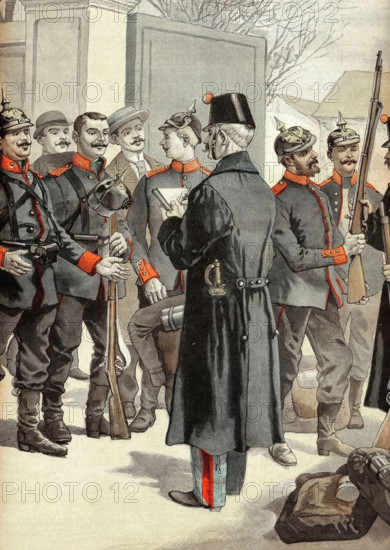 Désertion d'alsaciens.