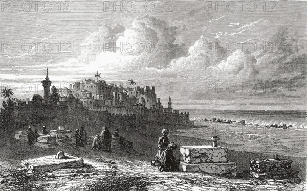 Jaffa à l'époque des croisades.
