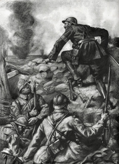 Officier de liaison.