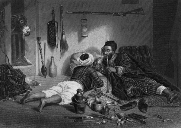 Kif smokers in Orient