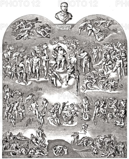 Le JUGEMENT DERNIER ( de Michelange )