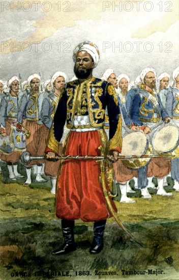 Zouave Tambour Major