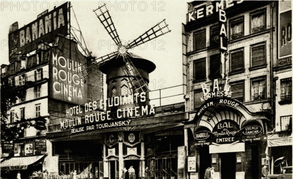 Le Moulin Rouge à Paris