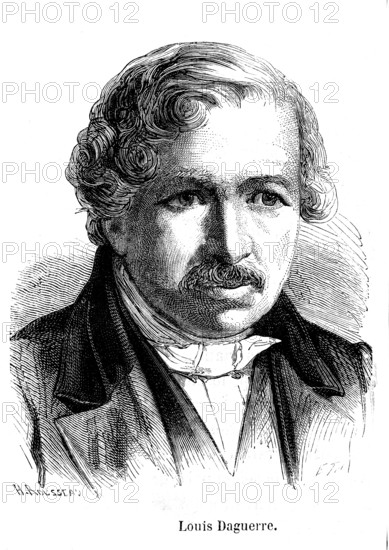 Louis Daguerre, 1787-1851, french photographer, inventor of the daguerreotype
1859