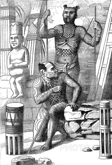 New Zealand natives, 1880