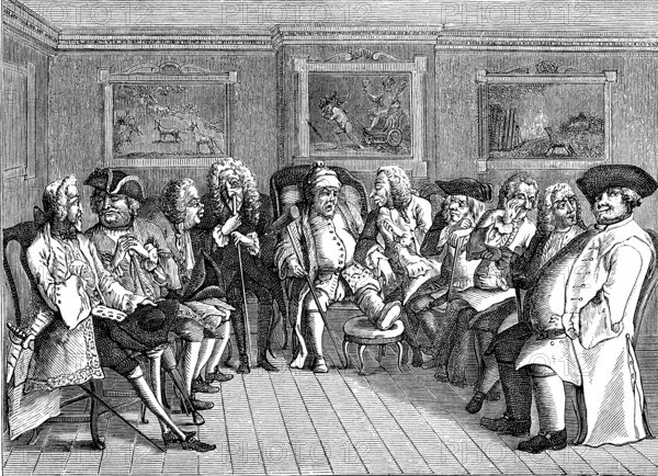 Le salon littéraire au 18e siècle