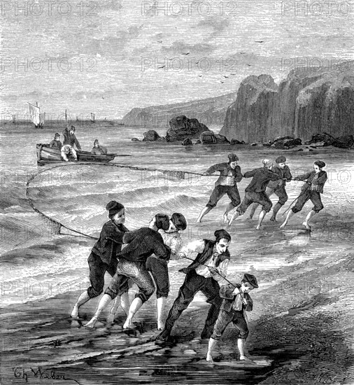 Fishing with seine nets