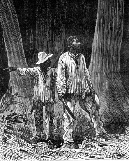 Extracteurs de caoutchouc perdus dans la jungle brésilienne