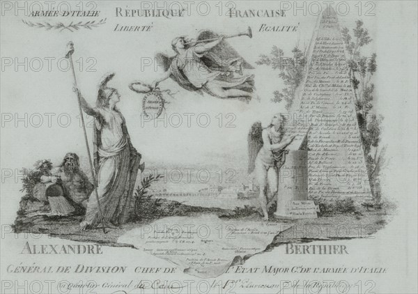 Nomination d'Eugène de Beauharnais au titre de lieutenant auprès du général en chef Bonaparte