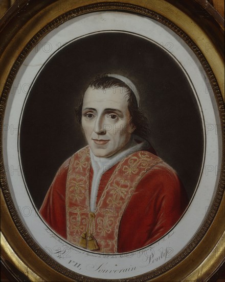 Garneray, Portrait du pape Pie VII