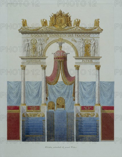 Book of the Coronation by Percier and Fontaine