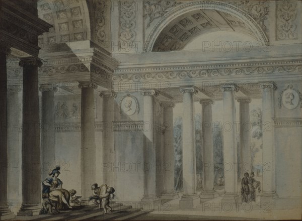 Kléber, Dessin d'architecture de l'Ecole des Beaux-Arts