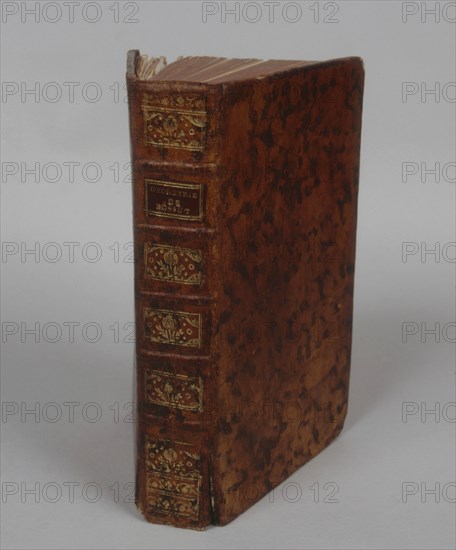 'Le Bossu', book of mathematics belonging to Napoleon Bonaparte in Brienne