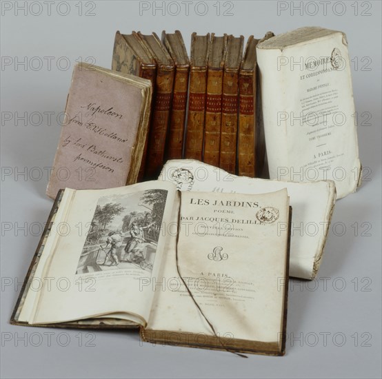 Livres de la bibliothèque de l'Empereur à Sainte-Hélène