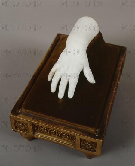 Moulding of King of Rome's hand (c.1813-1814)