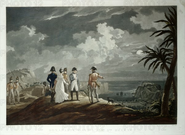 Jazet, Napoléon à Sainte-Hélène