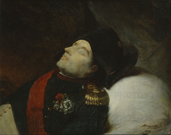 Mauzaisse, Napoléon sur son lit de mort