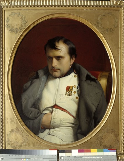 Delaroche, Napoléon après ses adieux de Fontainebleau
