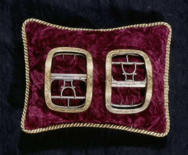 Boucles de souliers de l'empereur Napoléon Ier