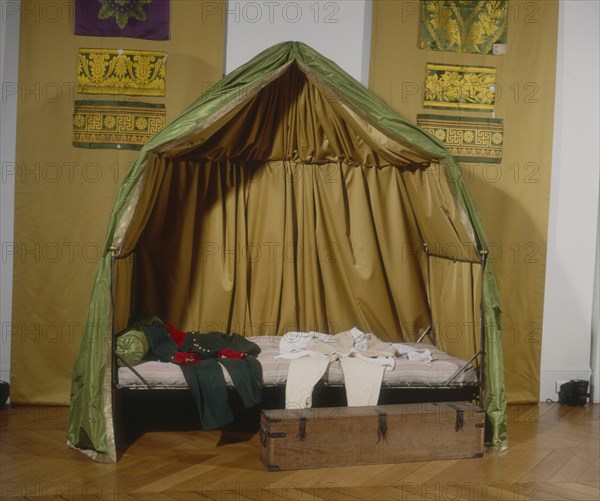 Napoleon I's bed in the countryside