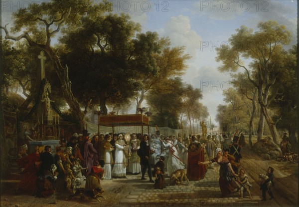 Demarne, Procession de la fête-Dieu