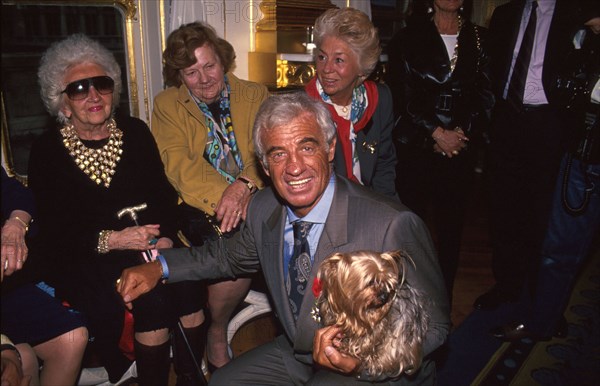 Jean-Paul Belmondo et sa mère