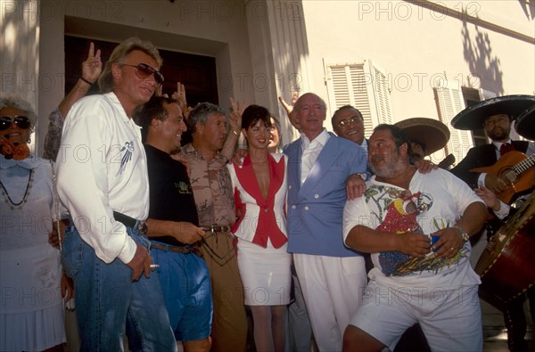 Remariage Eddie et Caroline Barclay, 1991