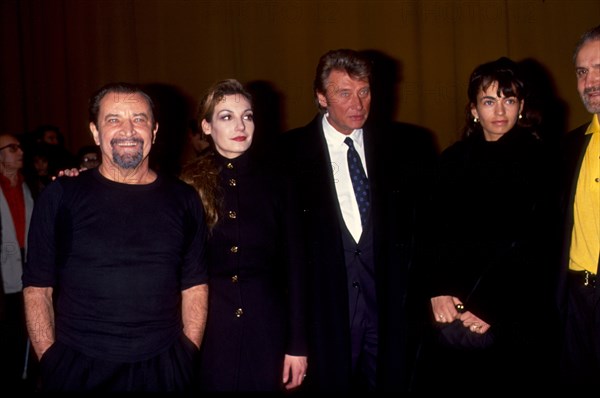 Maurice Béjart , Ute Lemper , Johnny Hallyday et Adelin